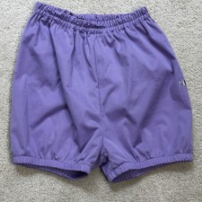 Nikolay Purple Ballet Warm Up Shorts Small Dancewear Balletcore Stretch