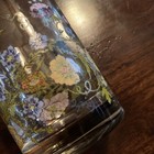 Vtg MCM Dorthy Thorpe California flowers 3 LOT replacement glasses ~signed~ — photo 2