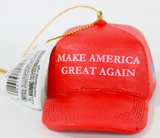 KSA Donald Trump Make America Great Again Red Cap Ornament