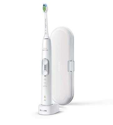PHILIPS Sonicare 6100 Schallzahnbürste HX6877/28 Protective Clean mit Reiseetui