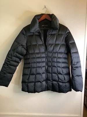 Ladies Marc New York Long Sleeve Puffer Jacket Black Size M