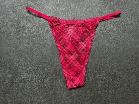 5 Pack Victoria&rsquo;s Secret sz L Lace Thong String Panties Bundle Lot Set