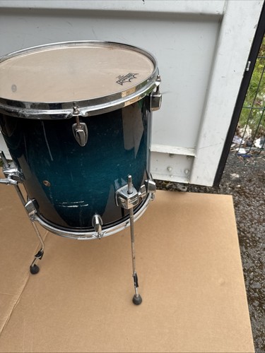 Mapex M Brzoza 14" Tom podłogowy. Turkusowe wykończenie blaknące. 14x14". Darmowa przesyłka w Wielkiej Brytanii - Zdjęcie 11 z 20