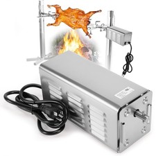 Rotisserie Motor 40w Heavy Duty Spit Motor - Up To 100lbs - Stainless Steel E...
