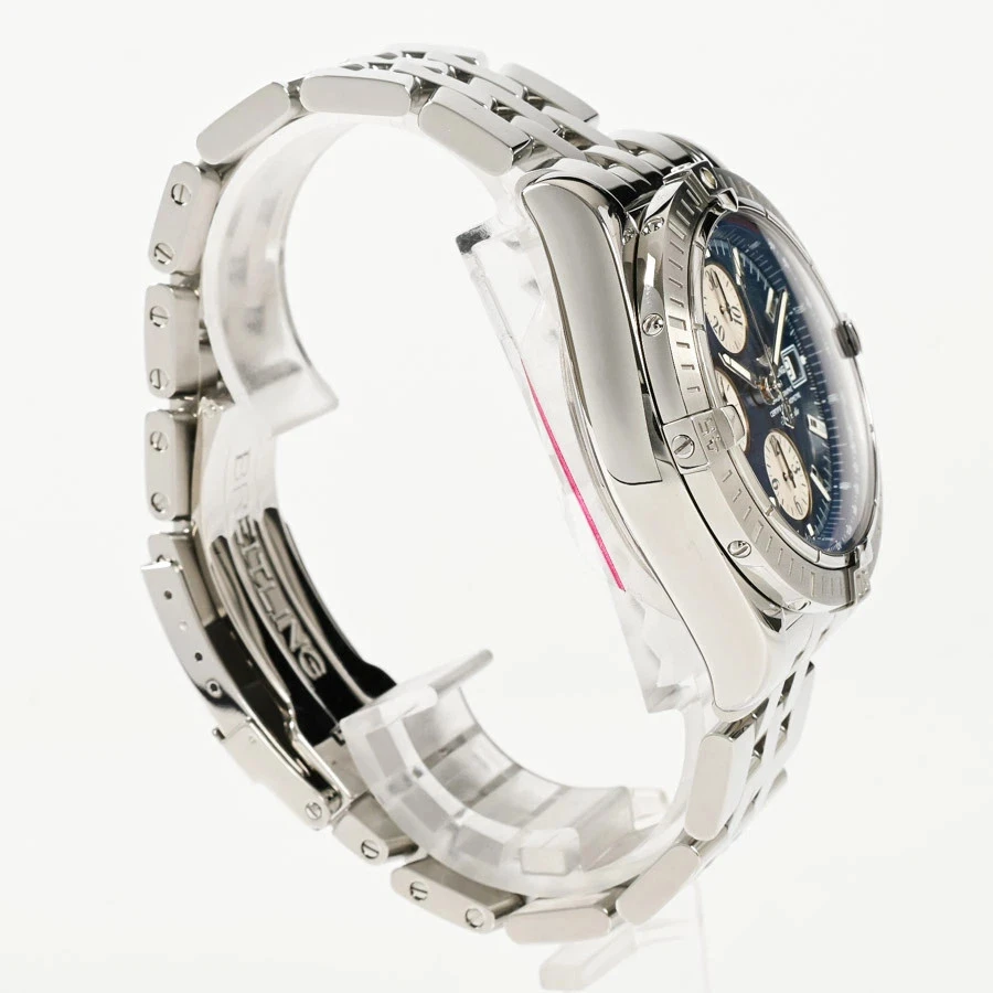 BREITLING Chronomat Evolution A156C45PA Blue Men's Used Watch #111126 - image 3 of 4