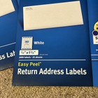 2 Avery Easy Peel White Address Labels, 0.5x1.75, White, 80/Sheet, 25 Sheets — photo 3