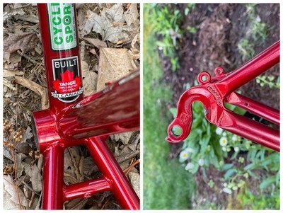 Retro Rocky Mountain Hardtail MTB Frame Set Rock Shox Fork | eBay