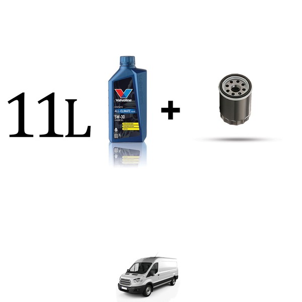 ÖLfilter Kit Und 11L FüR Ford Transit 2014 2.0 Ecoblue 121KW Ab 2022-image