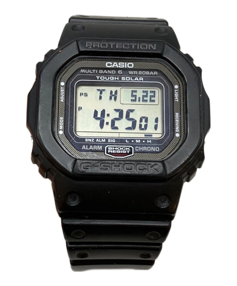Montre Casio G-SHOCK GW-5000U-1JF Tough Solar Multiband 6 Screw Back JDM Japon - Photo 2/4