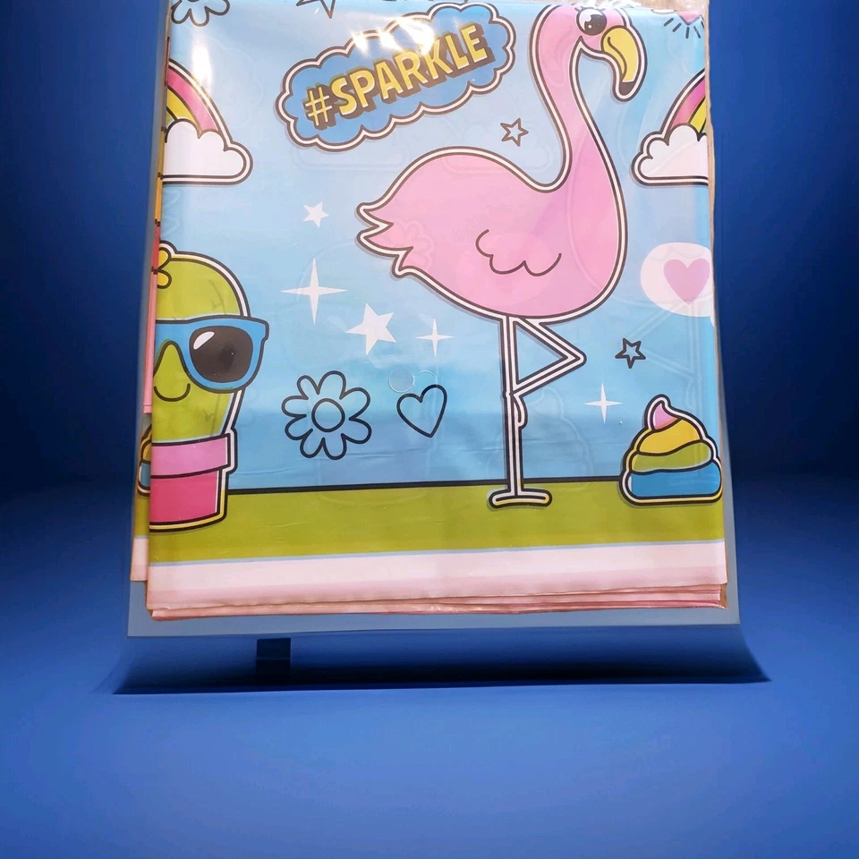 Mantel Flamingo Tropical Verano Fiestas Barbacoa Picnic 54"×108" Nuevo  Foto 2 de 2