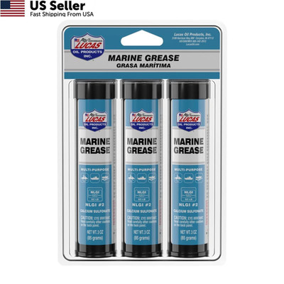 Lucas Oil 10682 Marine Grease 3 Ounce Combo Pack 3 Ounces, Multi