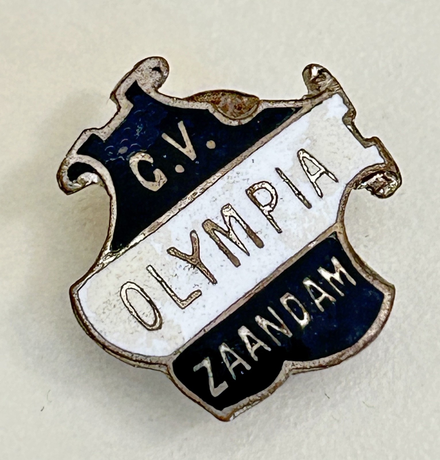 NETHERLANDS GV Olympia Zaandam fútbol Fußball football pin badge insigne odznaka