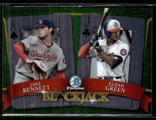 2022 Bowman Draft #BJ-5 Elijah Green / Jake Bennett 2903F