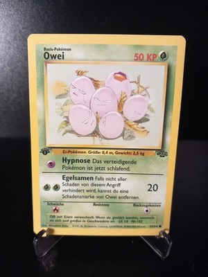 Pokemon Owei 52/64 Dschungel First Edition 2000 Deutsch Near Mint