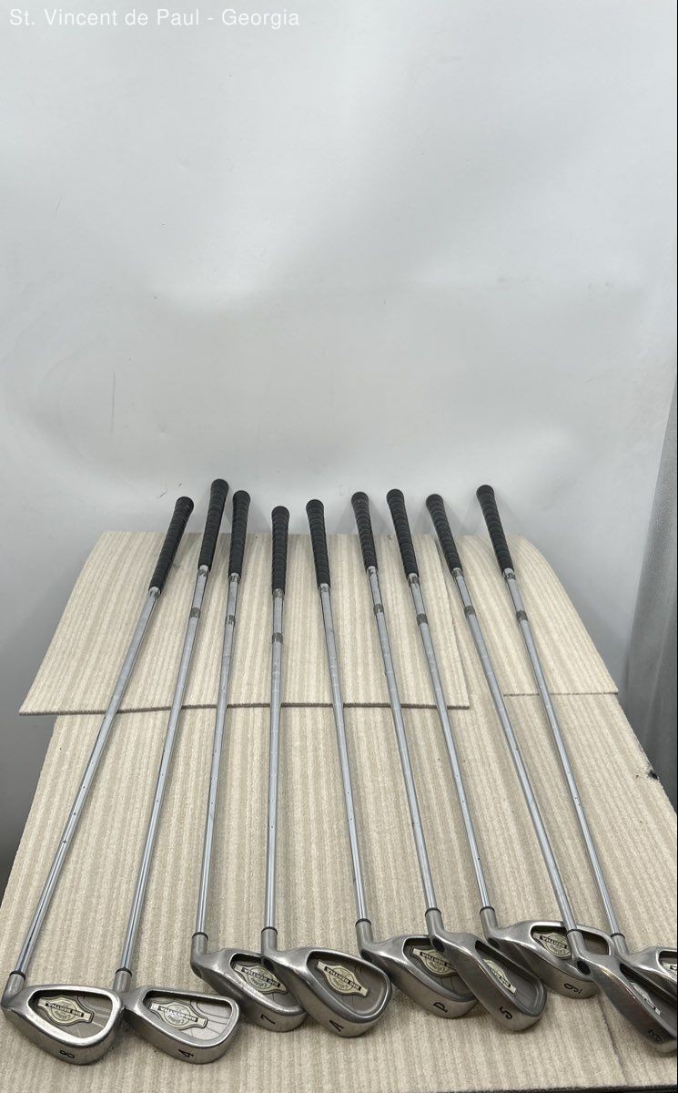 Club Set 3-pw & A Stiff Flex Steel Rh Vgc