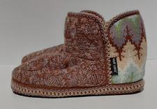 MUK LUKS Leigh Slipper Women's Slipper Size Large Trees Forest