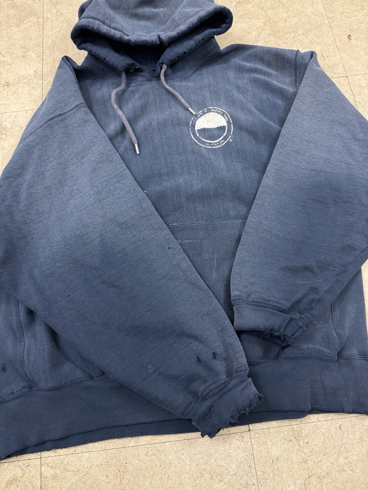 USN Underwater Construction Tech Reverse Weave Ho… - image 2