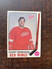 1969-70 O-Pee-Chee hockey OPC #160 Garry Monahan - Detroit Red Wings VG/EX