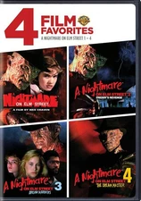 A Nightmare On Elm Street 1-4 DVD  NEW