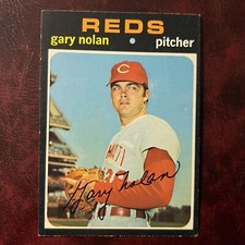 1971 Topps Set GARY NOLAN #75 CINCINNATI REDS - NR-MINT *HIGH GRADE*