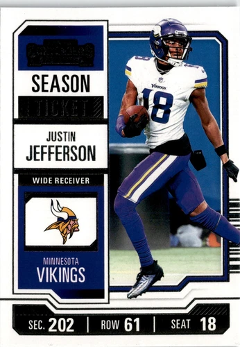 2023 Panini Contenders Justin Jefferson #67