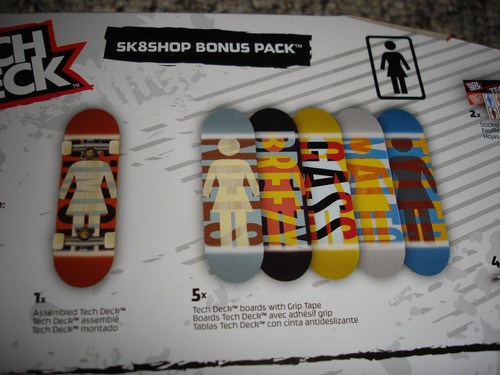 NEW Tech Deck Sk8 Shop Bonus pack 6-Skateboards fingerboards FEMALE set Words - Picture 4 of 4