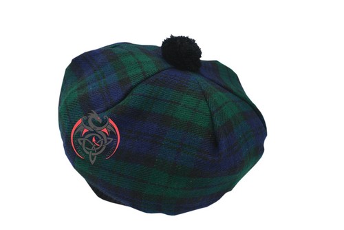 Scottish Black Watch Tartan Tam O 