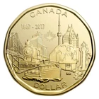 🇨🇦 Canada 1 Dollar Coin Loonie $1 150th Anniversary of Canada, 2017