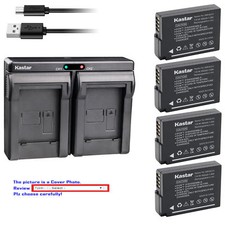 DMW-BLD10 Battery or Dual USB Charger for Panasonic DMW-BLD10E DMW-BLD10PP