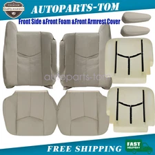 For Cadillac Escalade 2003 2004-2006 Front Side Armrest & Seat Cover &Front Foam