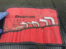 Aw167 Snap On Tools 11 Piece Sae Hex Key Allen Wrench Set