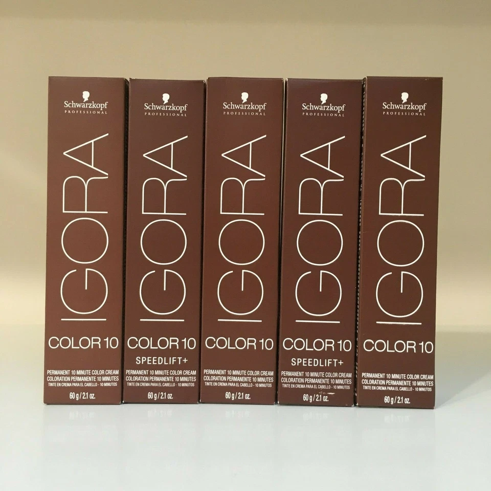Schwarzkopf Igora Color 10 Permanente 10 Minutos Color Crema 2.1 OZ Tú eliges Foto 2 de 2