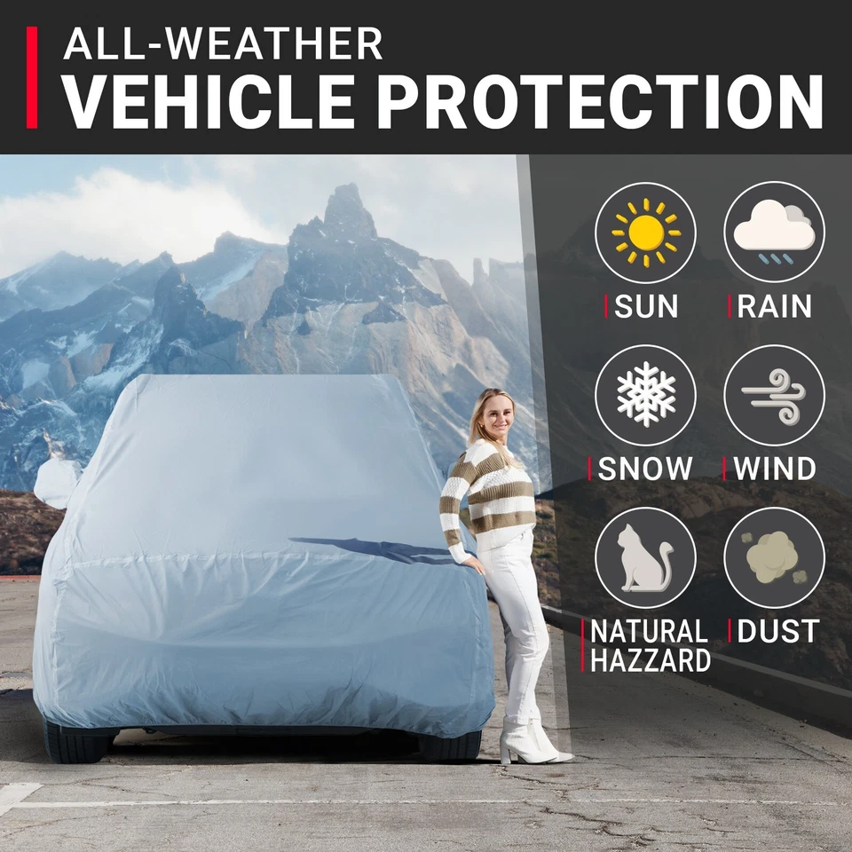 1963-1967 Jeep J-100 Premium Waterproof Custom SUV Cover - All Weather - Image 2 of 4