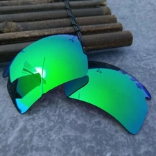 LensOcean Polarized Replacement Lenses for-Oakley Flak 2.0 XL OO9295 -Green