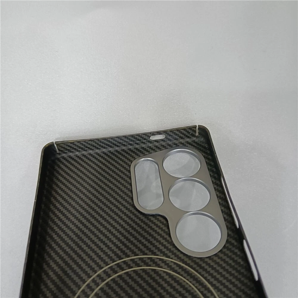 Genuine Aramid Carbon Fiber Case For Samsung S24 S25 Ultra 600D Magnetic Cover - Picture 10 of 11