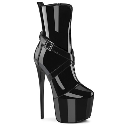 Damen High Heel Stiletto Plateau 7'' Stiefeletten Pleaser Jubilant 1011