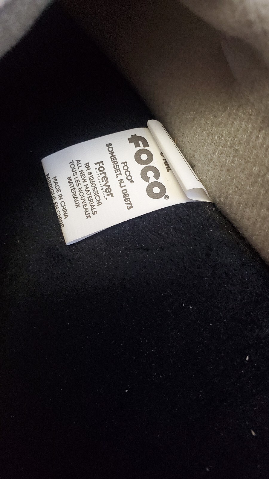 PANTOFOLA D’ORO Vegas Gol Knights ciabatte donna grandi 9 10 licenza NHL OTTIME CONDIZIONI NUOVE CON ETICHETTE