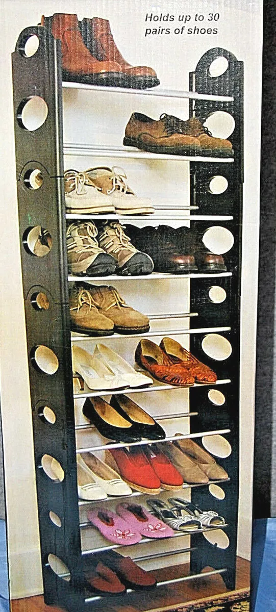 30 Pair Shoe Rack