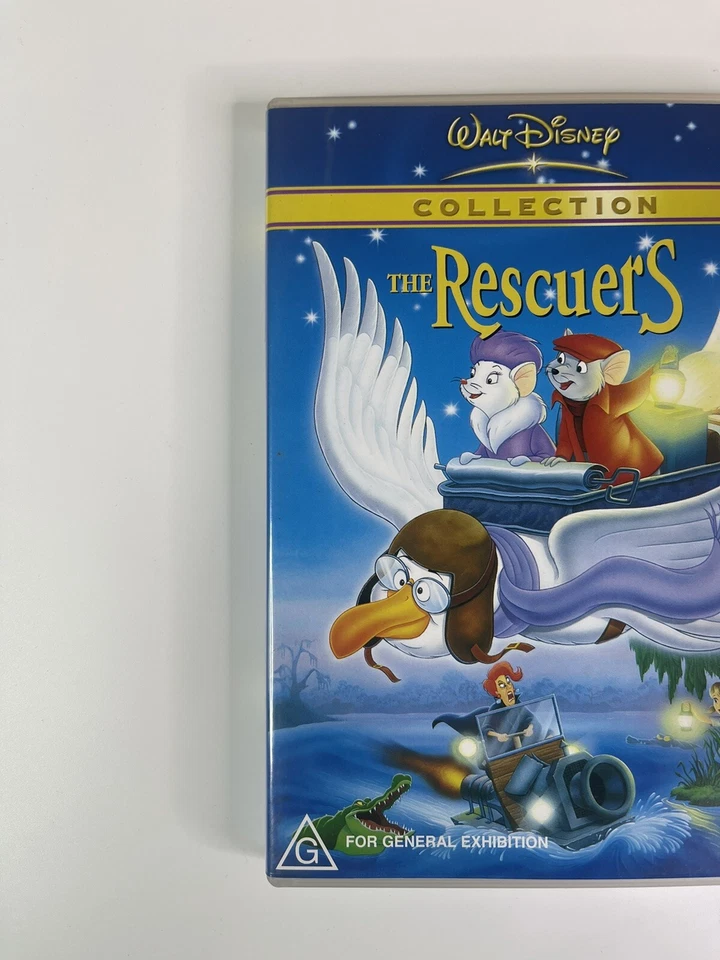 The Rescuers 1977 DVD Animated Family Film Movie Walt Disney Collection PAL 4 - Image 2 of 4