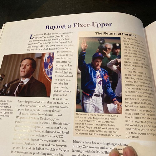 New York Mets Yesterday & Today 2010 published hardback book. Baseball history - Picture 22 of 24