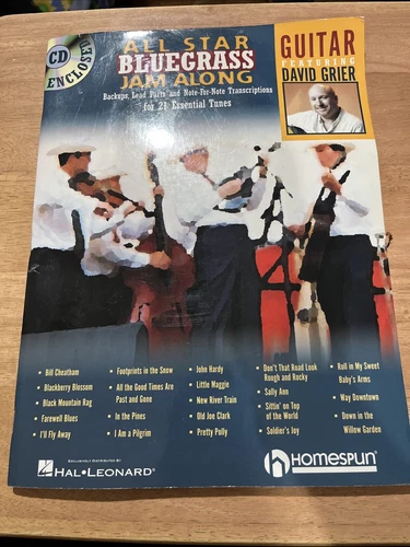 Homespun All Star Bluegrass Jam-Along for Banjo Book/CD