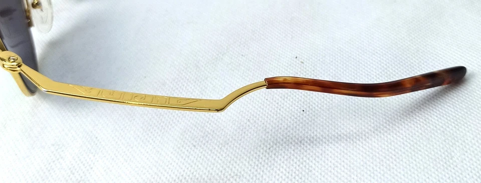 New Vintage ALPINA Sunglasses Golden West Germany H.W.A.SPORT 2525600 62-15 130 - Image 4 of 4