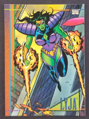 Lyja 1993 Skybox Marvel Universe Card #76 (NM) | eBay