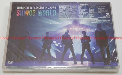 New SHINee THE 1ST CONCERT IN JAPAN SHINee WORLD 2 DVD