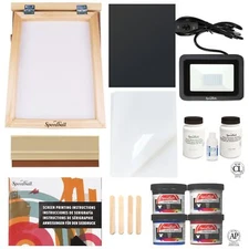 Speedball All in One Photo Emulsion Screen Printing Kit with LED Lamp