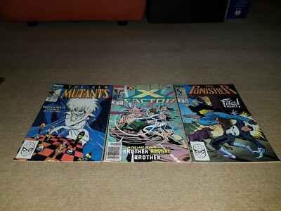 The New Mutants #68 X Factor 60# Punisher# 23