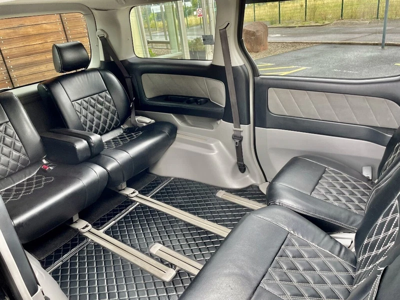 Unique Toyota Alphard, Full Toyota Racing Design (TRD) Body Kit, Twin Duel Exhaust
