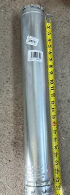 AMERI-VENT 3E24HD Pipe Section,3'' Dia.,2 ft. L