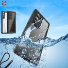 For Samsung Galaxy S22 Ultra Waterproof Case Shockproof Cover Screen Protector
