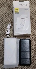 Safe Speed power bank for  2 pack new 15000 MAH ea 2 Output- 2 Input C & Micro 